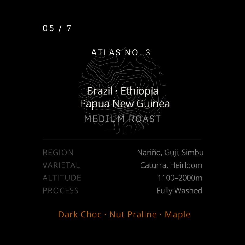 Atlas No. 3 • Brazil, Ethiopia, Papua New Guinea
