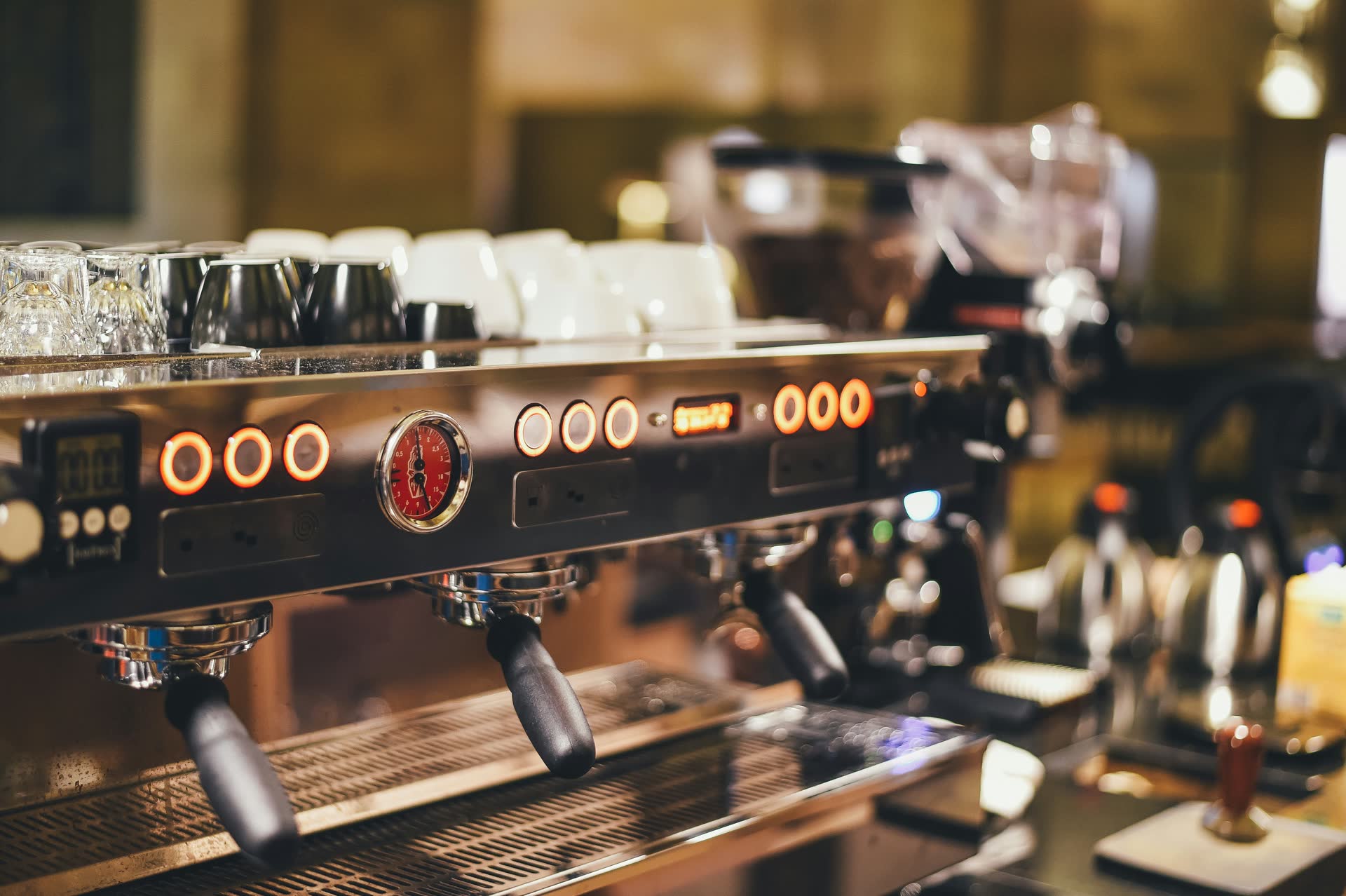 Café crew at work
