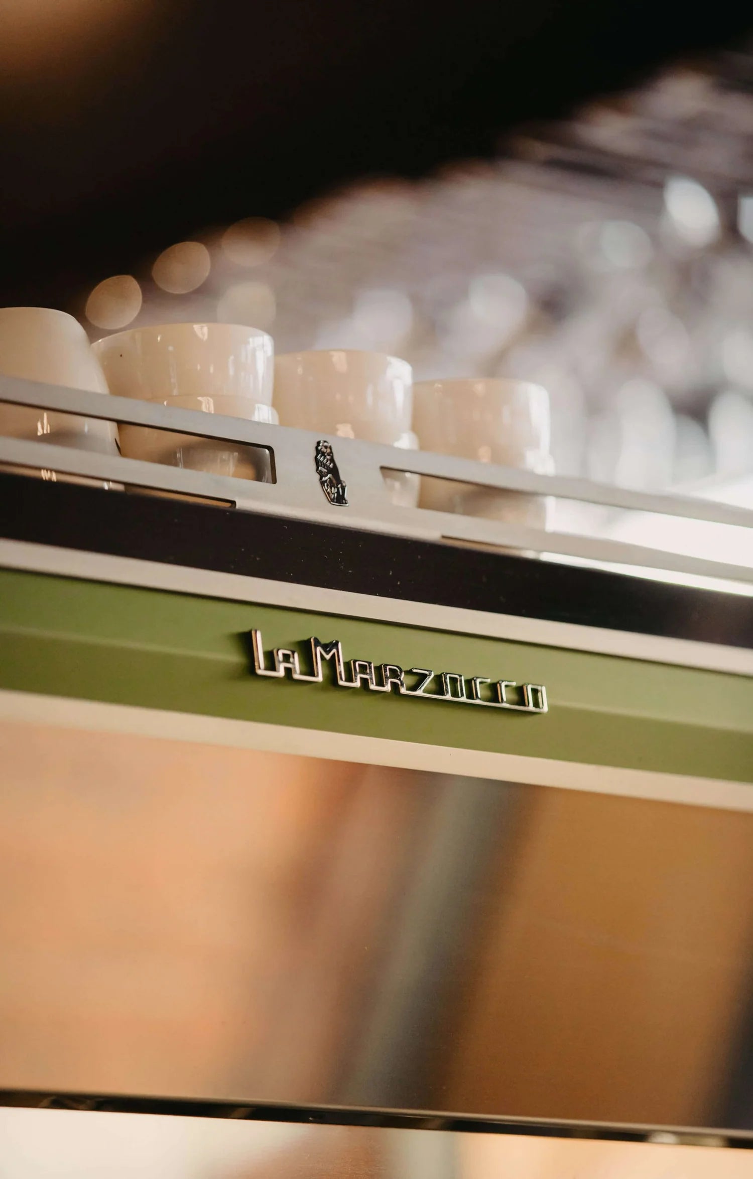 Mahlkönig KB90 grinder in a custom bar setup